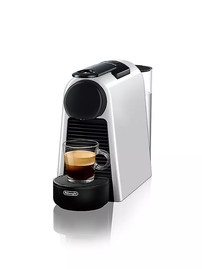 DELONGHI Nespresso System Maschine - Essenza Mini EN85.S silber